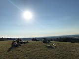 Tramonto al colle di Tizzano